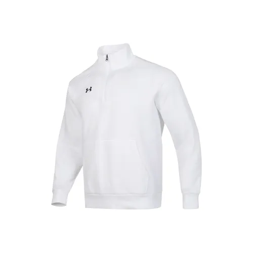 Under Armour Rival Jackets Coats Men's White