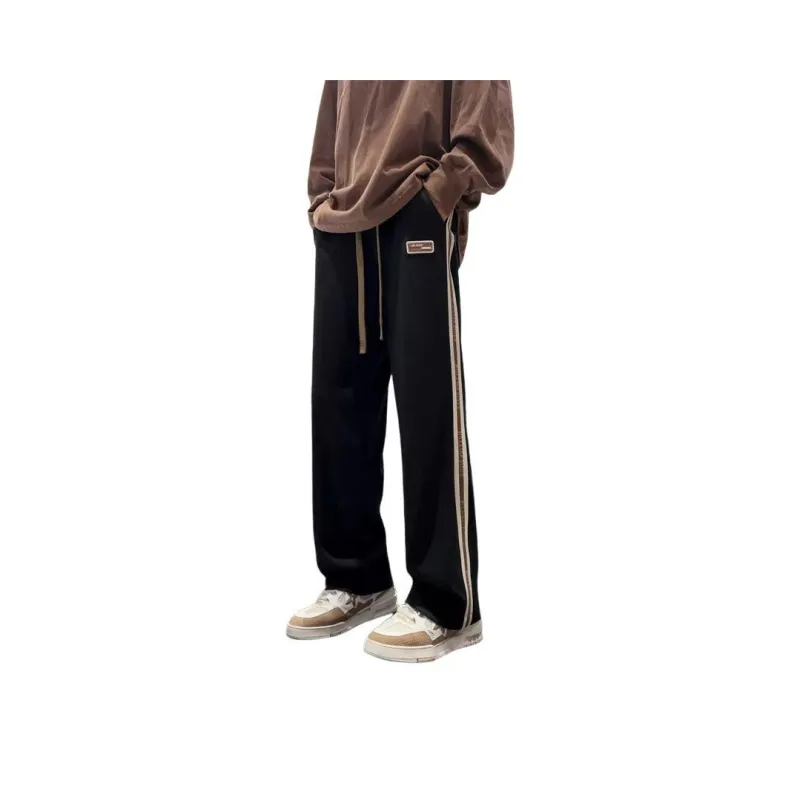 NOME Versatile Loose Fit Comfortable Minimalist Style Straight Fit Wide Leg Casual Pants Unisex-0