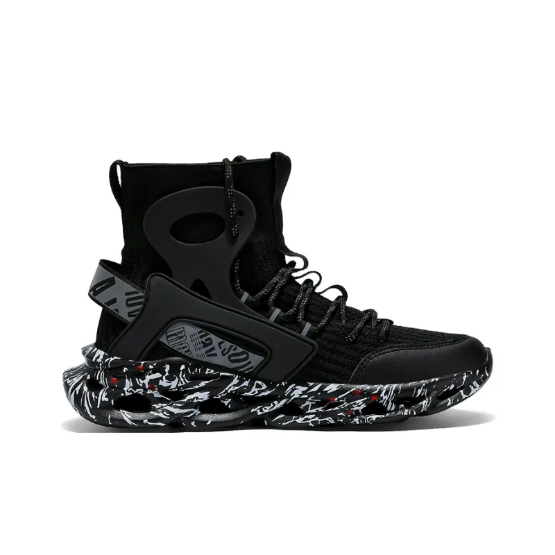 OFFER AITR Slip Resistant, Abrasion Resistant, Breathable High Top Casual Shoes Men's-1
