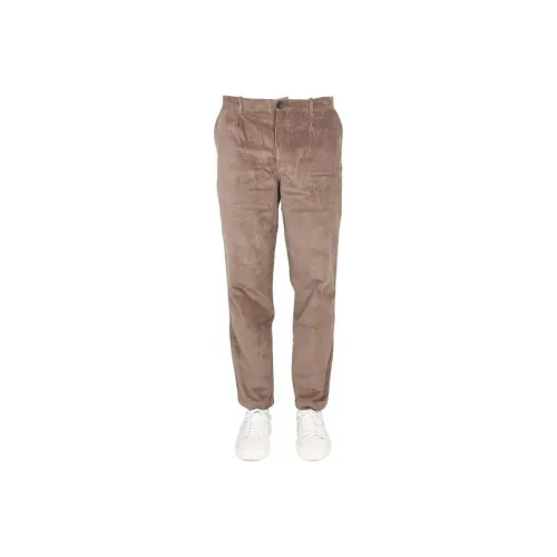 PS By Paul Smith Logo Patch Velvet Pants