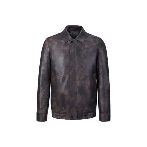 Andrea Bogosian T-shirt a girocollo Neros Coats Men's Khaki