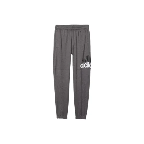 Adidas ESSENTIALSPerformance Knitted Sports Pants Men's Dark Gray/White
