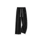 Black/Knitted Fabric Sports Style