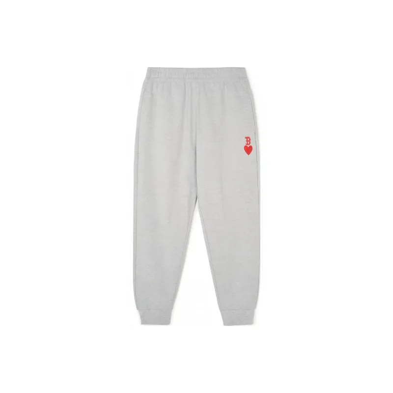 MLB SS24 Boston Red Sox Knitted Sweatpants Unisex Light Gray-0