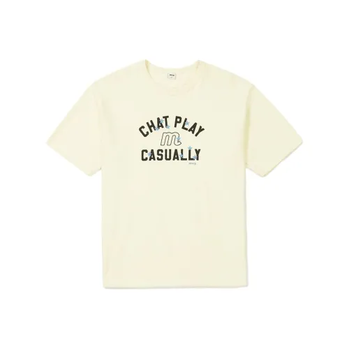 Mmlg SS25 T Shirt Unisex Natural Beige