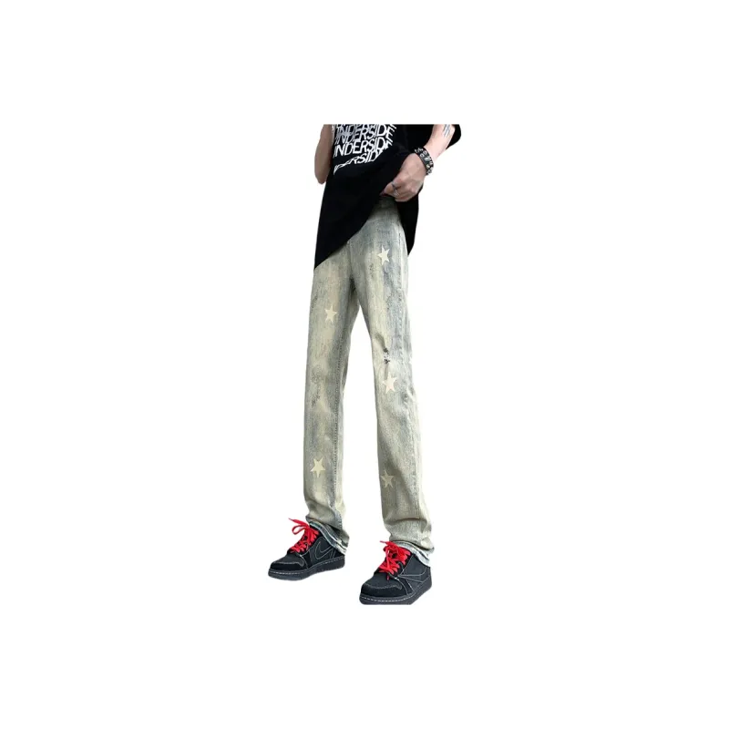 Mulinsen Jeans Unisex Yellow Mud-0