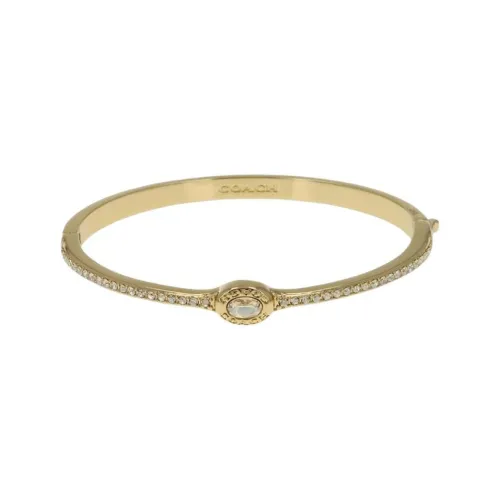 COACH Brass Bangles Women's Gold