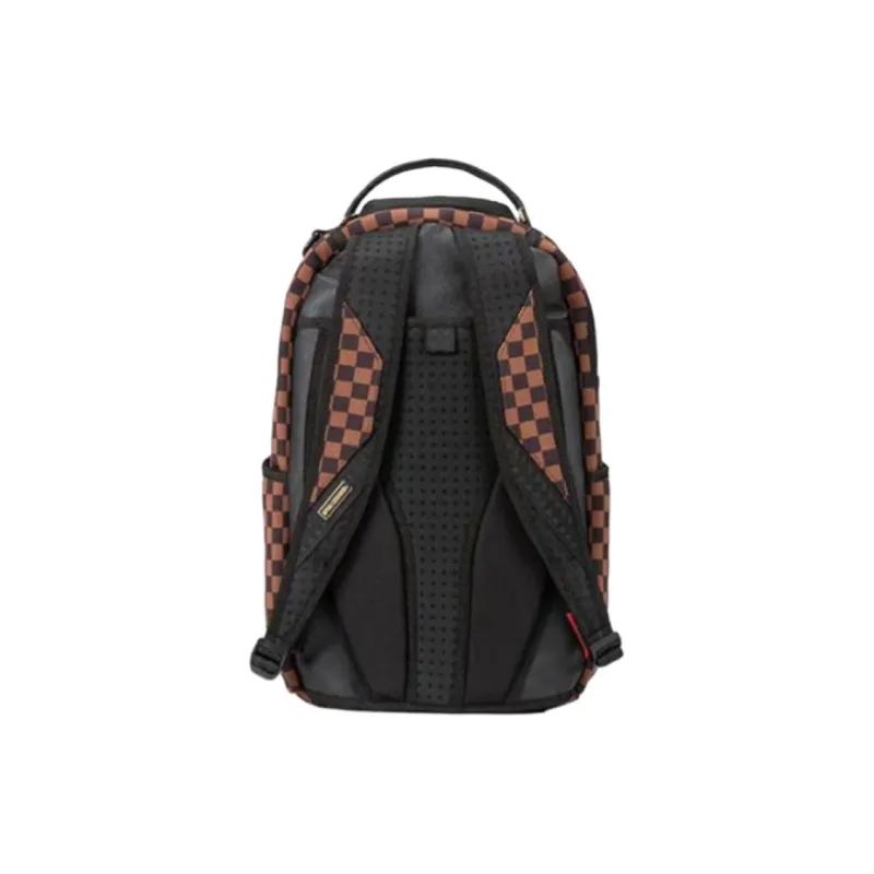 SPRAYGROUND Polyester Backpack Unisex Brown-4