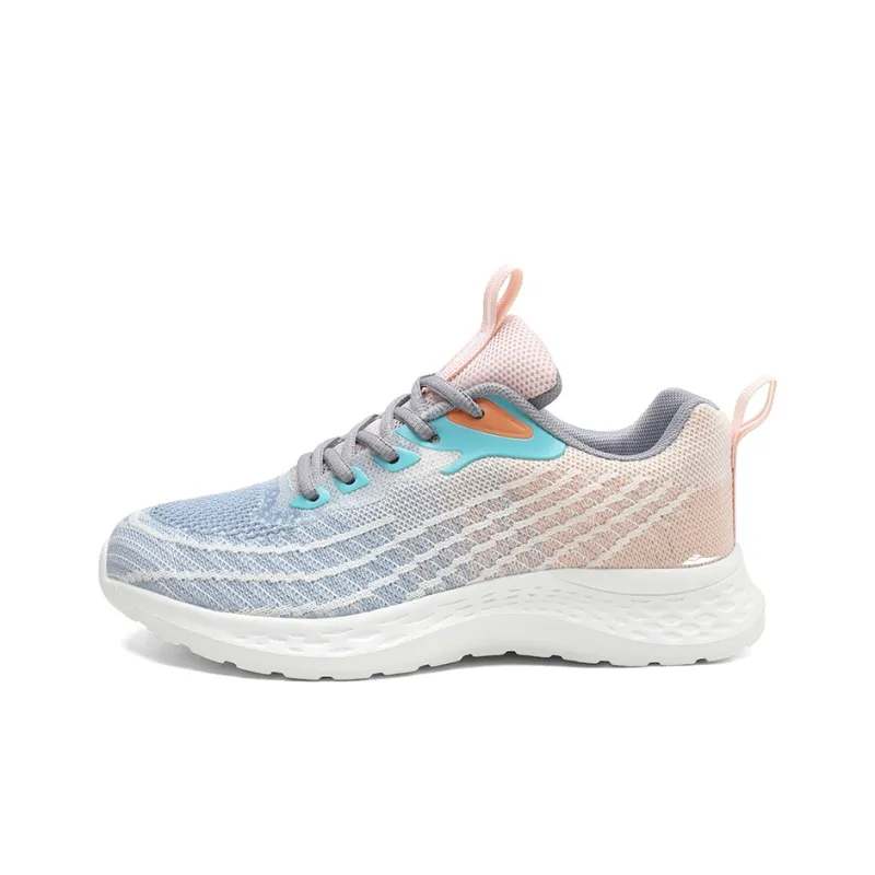 Kuding Running Shoes Women's Low Top Black White/Light Purple/Light Blue Yellow/Lotus Root Powder/Sky Blue/White Purple-30