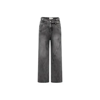 Feng Chen Wang Jeans Unisex Black