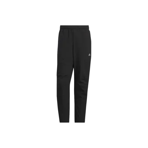 Adidas MUST HAVES FW24 BONDED FLEECE Knitted Sports Pants Men's Black