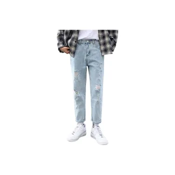 Tonlion Jeans Unisex Light Blue