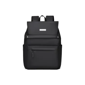 ROBINHOOD Water Repellent Fabric Backpack Men's Black/Gray/Blue