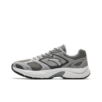 Anta Slip Resistant And Breathable Low Top Casual Shoes Men's Gray
