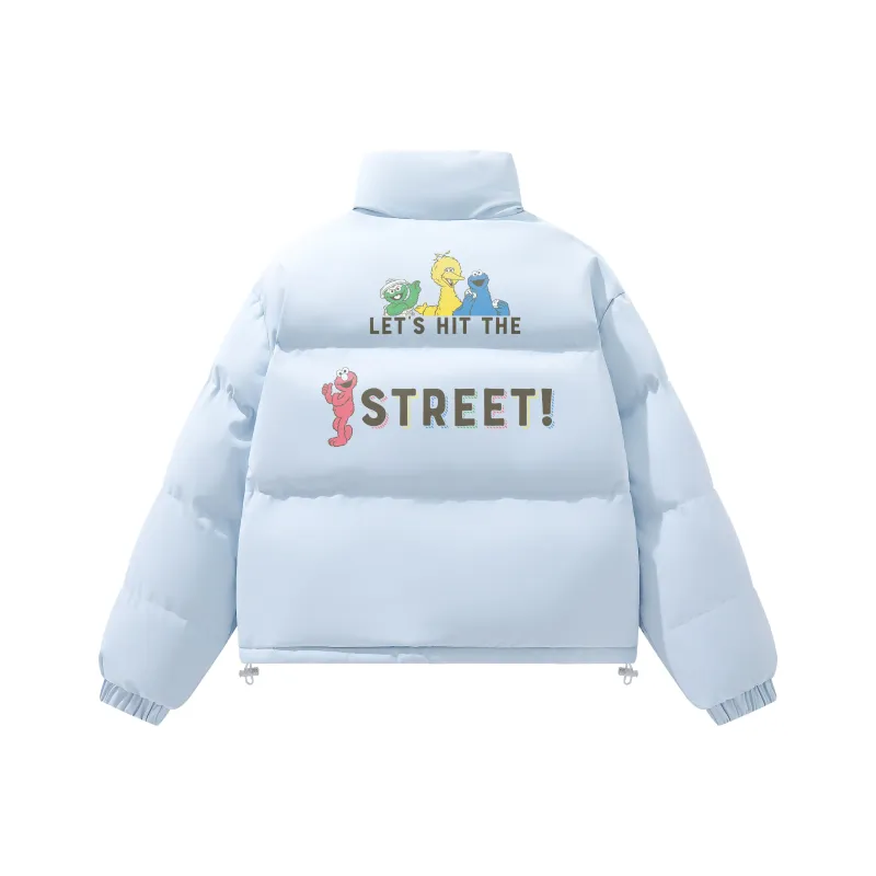 SESAME STREET Puffer Jacket Unisex-2
