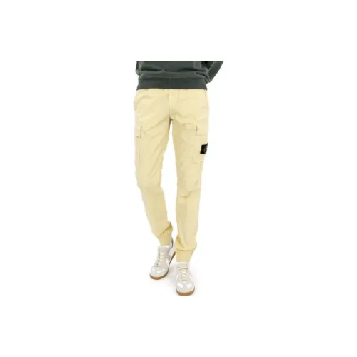 STONE ISLAND Casual Pants Men's Ecru