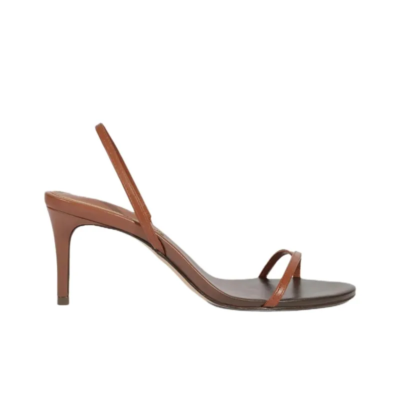 Schutz DIANA One Strap Sandals 7.5cm Women's Brown-1