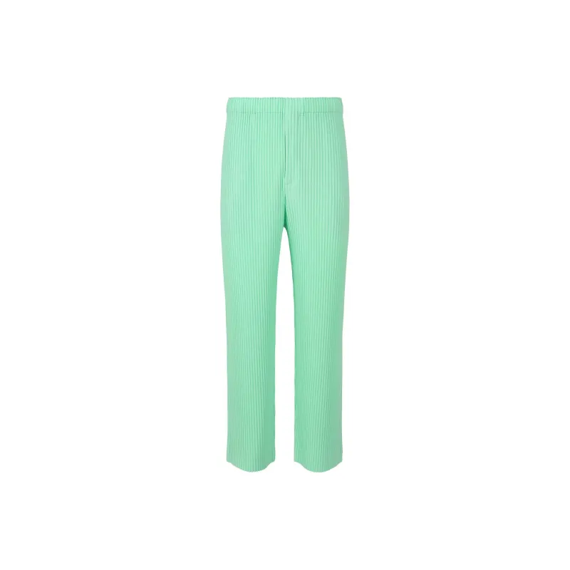 Homme Plissé Issey Miyake SS24 Casual Pants Men's Mint Green-0