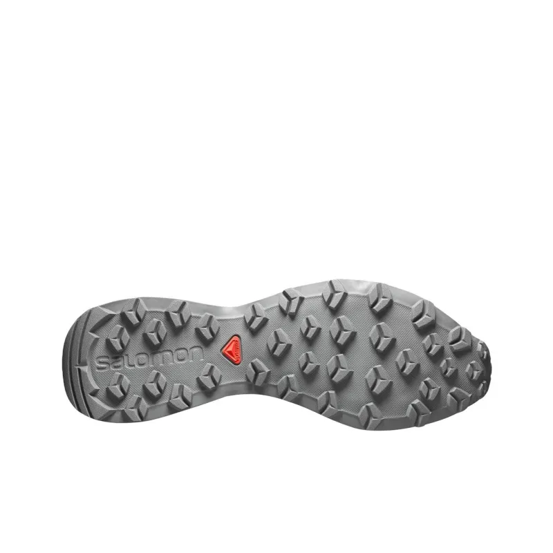 SALOMON Speedcross Vario Cushioning, Wear Resistant Low Top Hiking Shoes Women's Gray Pink-5
