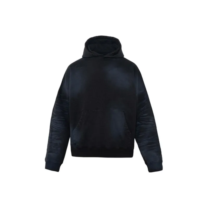 P.M.W Sweatshirt Unisex Washed Black-0