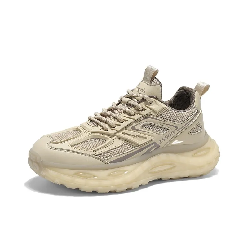 Kuding Cushioning, Slip Resistant, Abrasion Resistant, Height Increasing Chunky Sneakers Unisex-8