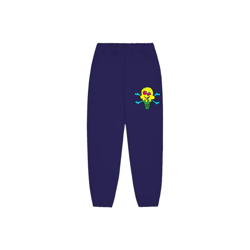 Icecream Graphic print Cotton Track Pants-0