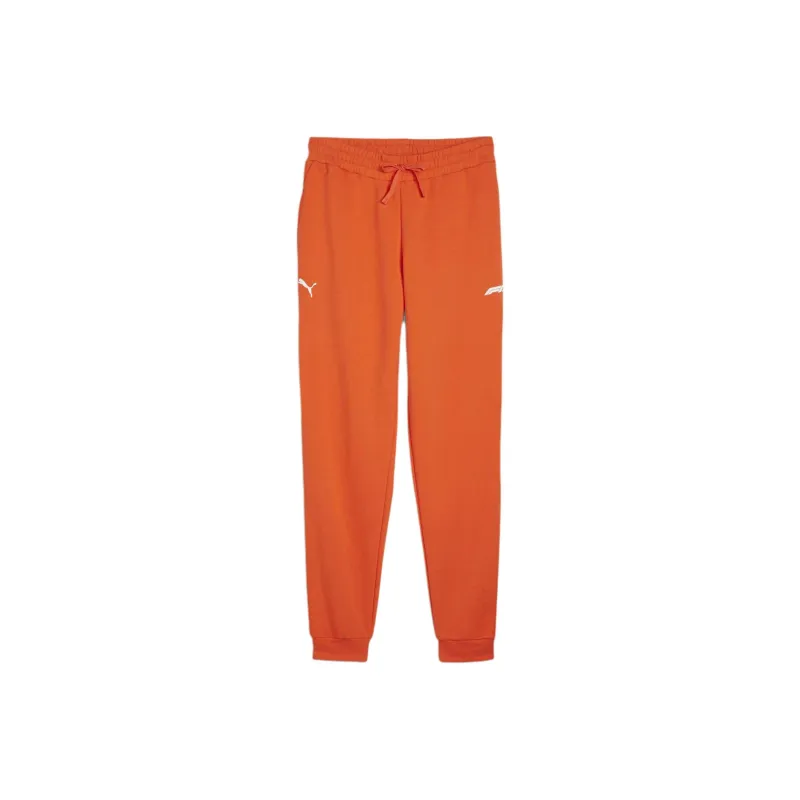 PUMA Knitted Sports Pants Men's Orange Red-0