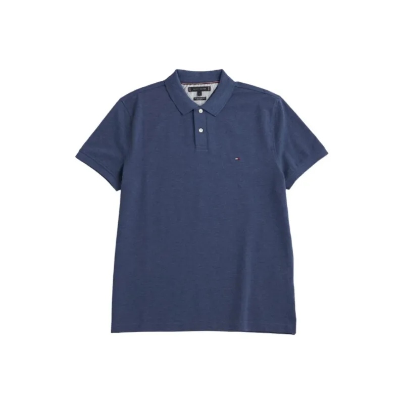 Tommy Hilfiger Polo Shirt Men's Marine Blue-0