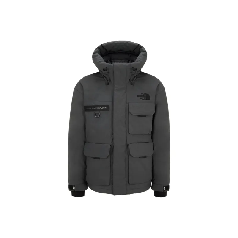 THE NORTH FACE NEVER STOP MS POLAR AIR RDS Down Jackets & Coats Men's Gray-0