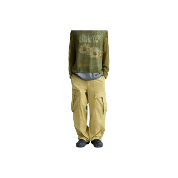 ZARA Cargo Pants Men Khaki