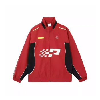 PUMA WOVEN Jackets Coats Unisex Red