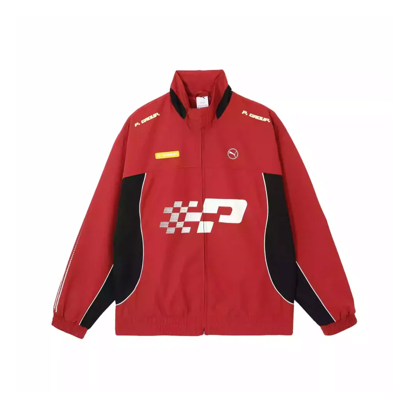 PUMA WOVEN Jackets Coats Unisex Red-0
