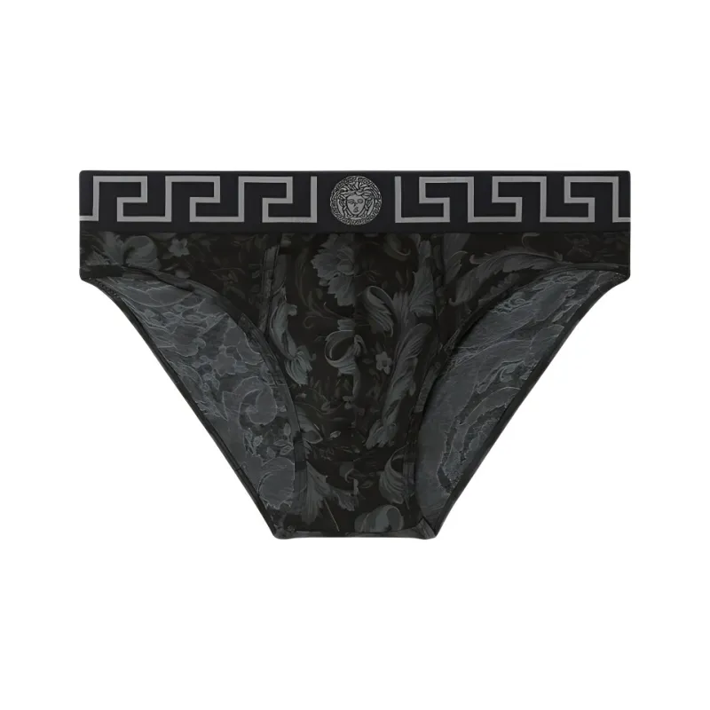 VERSACE Greca Border Barocco Printed Briefs-0