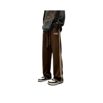 NOME Versatile Loose Fit Comfortable Minimalist Style Straight Fit Wide Leg Casual Pants Unisex