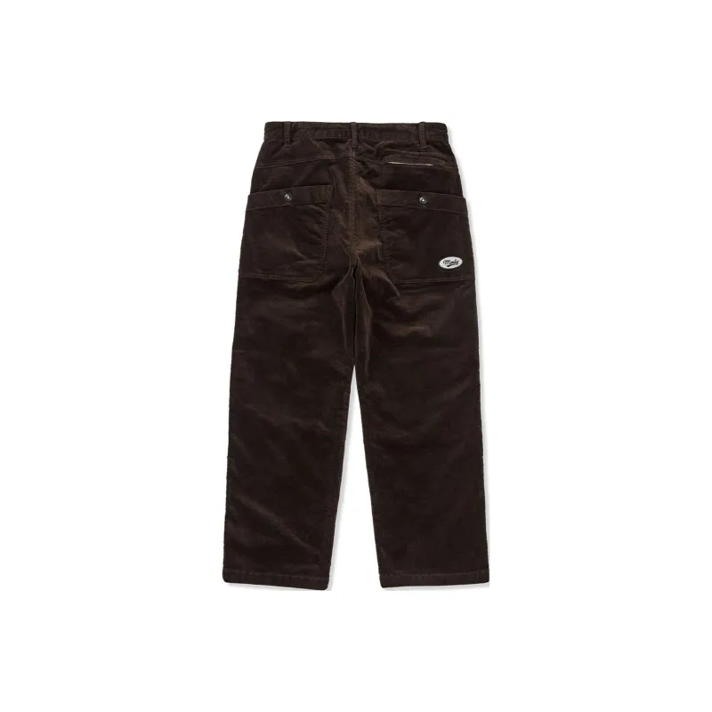 Mmlg FW24 Casual Pants Unisex Brown-0