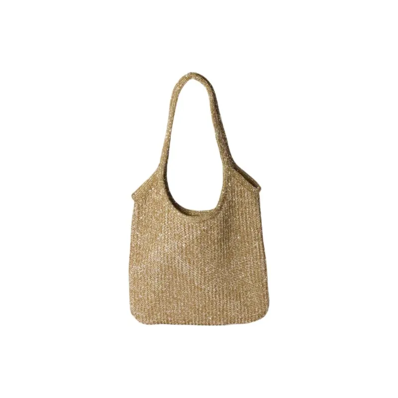 MIU MIU Ivy Polyamide Shoulder Bag Women's Khaki-1