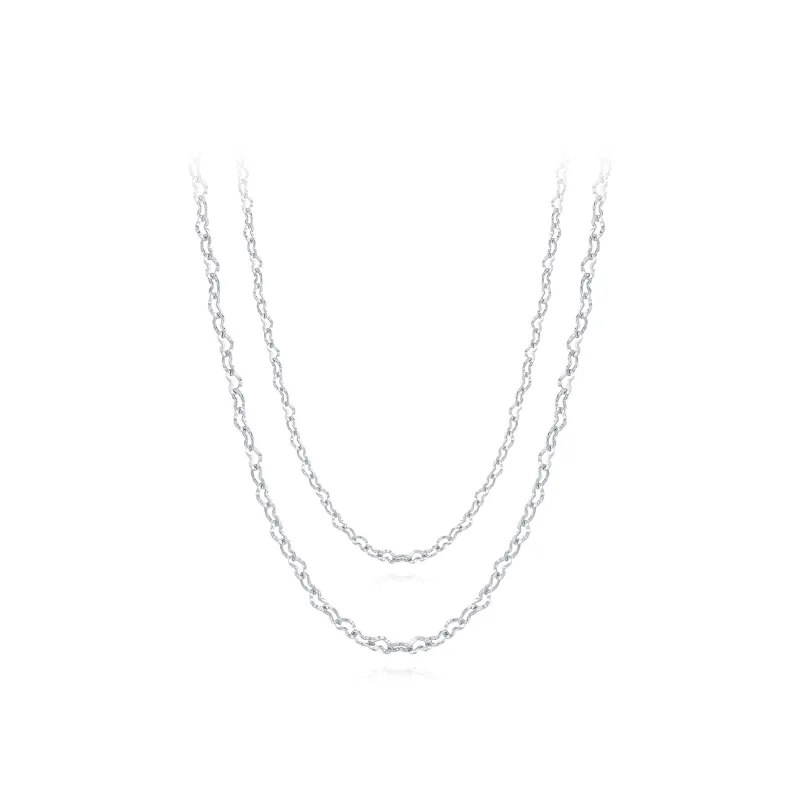 VEZA Sterling Silver Necklaces Unisex-0