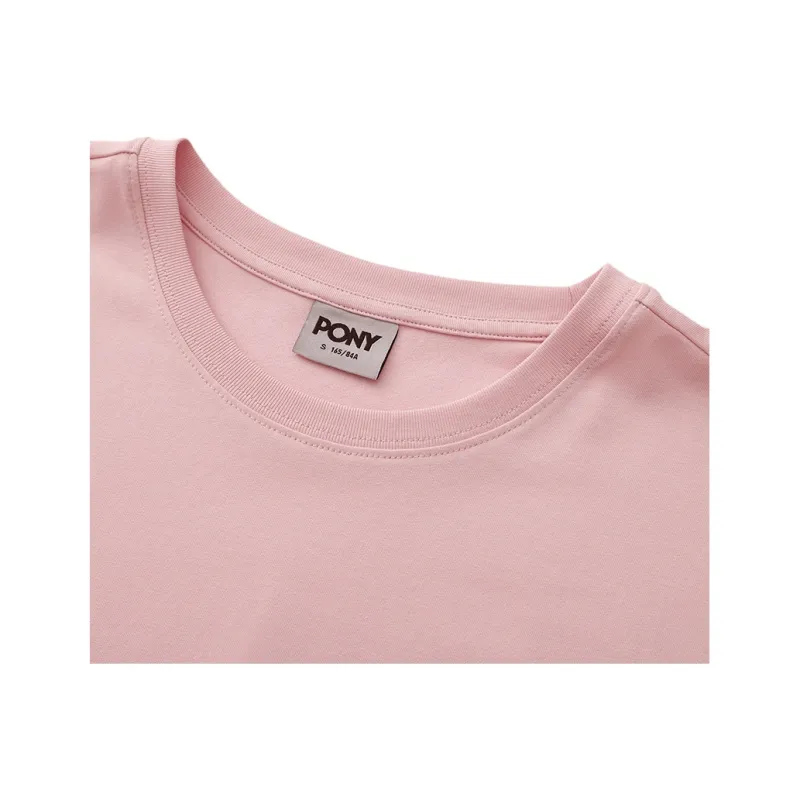 Pony T Shirts Unisex Pink-3