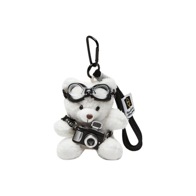 Narandu Plush Bag Accessory Unisex Brown/White-4