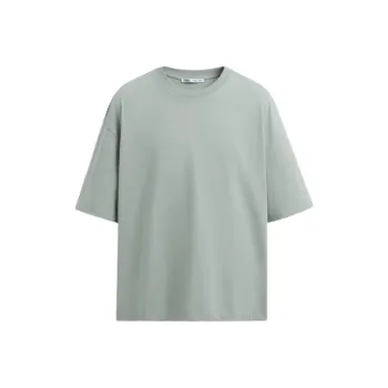 ZARA T Shirts Men Green/Blue