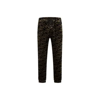 DEGAIA Knitted Sweatpants Men's Coffee