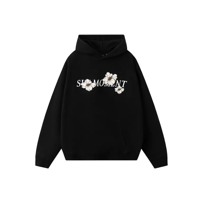 Suamoment Sweatshirt Spring And Fall American Trendy Loose Fit Casual Hoodie Unisex-0