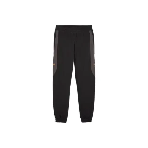 PUMA King Pro SS24 Football Sweatpants Knitted Sweatpants Men's Black Gray Color