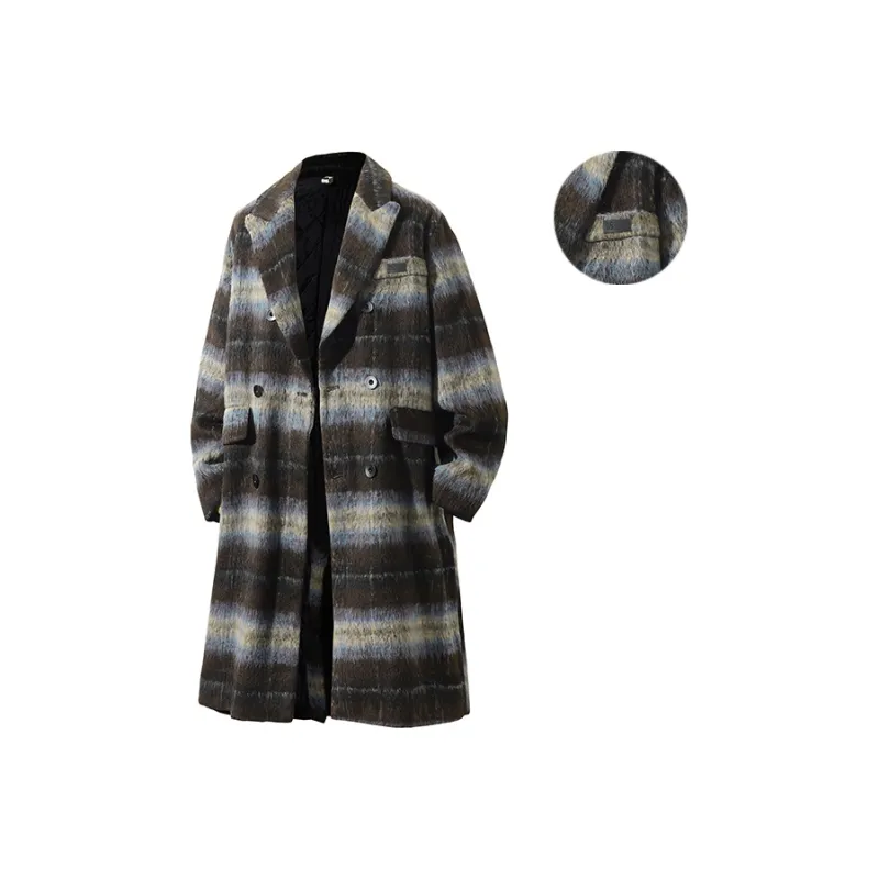 YOSICIL Trench Coats Unisex-3