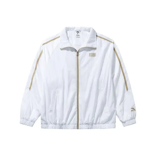 Anta Life Collection Trench Coat Men's Snowflake White