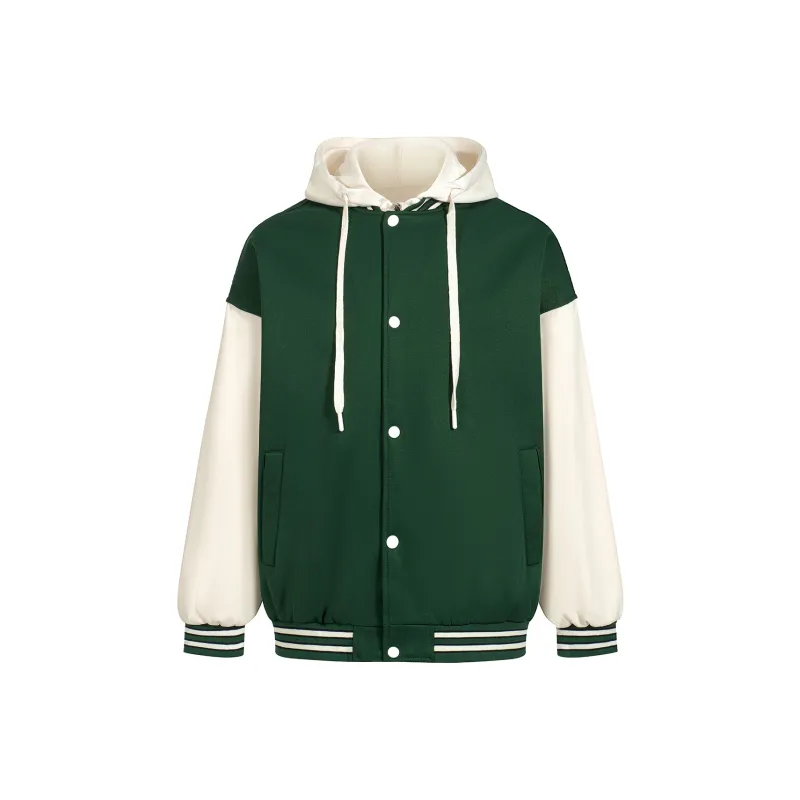 YearnObtainRainbow Baseball Jacket Unisex Green-0
