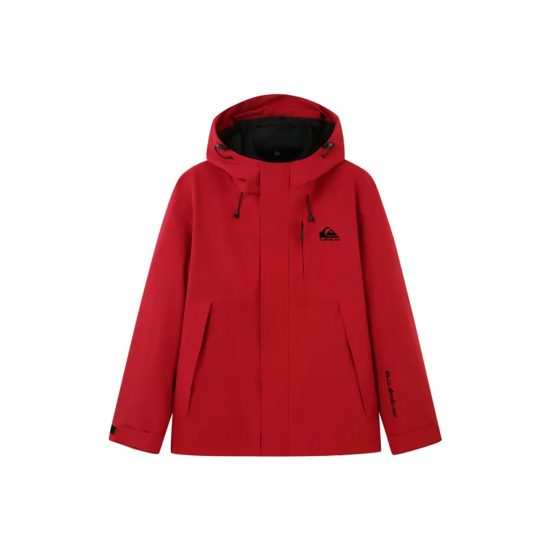 Quiksilver Hiking Cold-Resistant Rainproof Windbreaker Jacket Unisex-9
