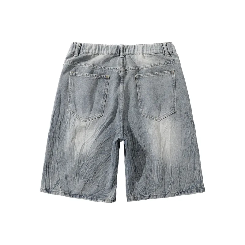 Yiwen Denim Shorts Unisex-1