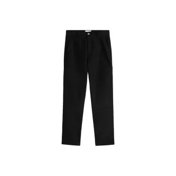 AMIPARIS Logo patch Straight leg Worker Trousers