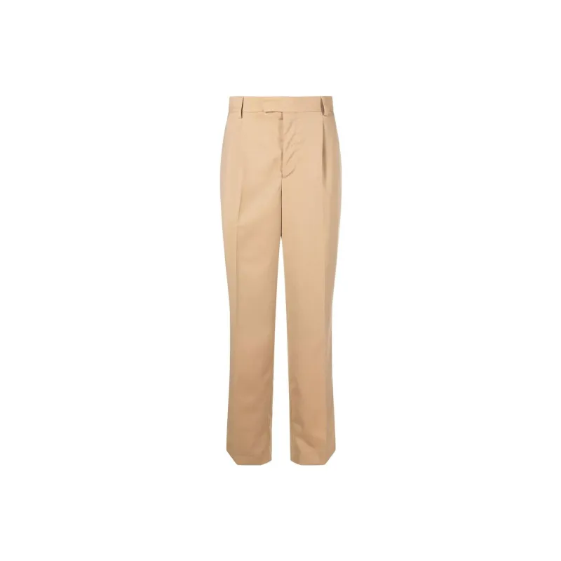 Vetements Suit Trousers Men Caramel Umber-0